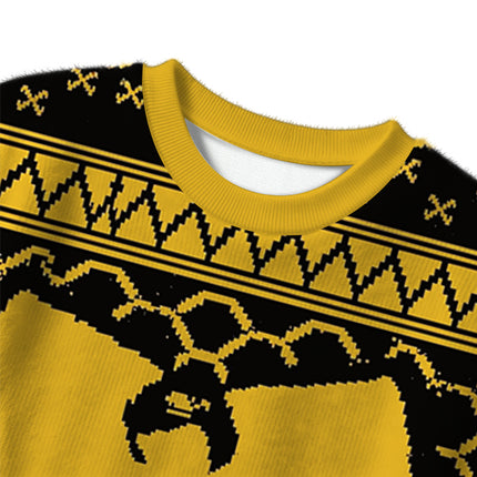Uglysweatershops Killer Bees Christmas Ugly Sweater
