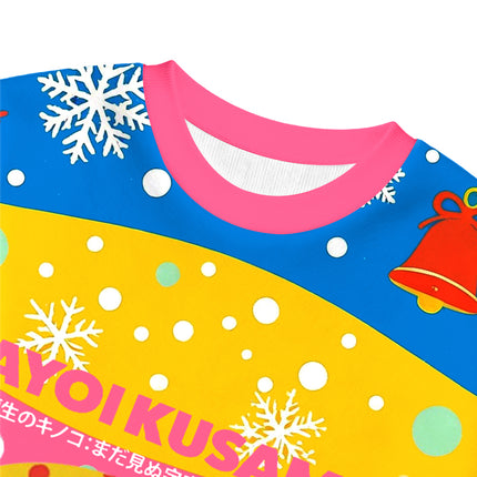 Uglysweatershops Psychedelic Mushrooms Christmas Ugly Sweatshirt