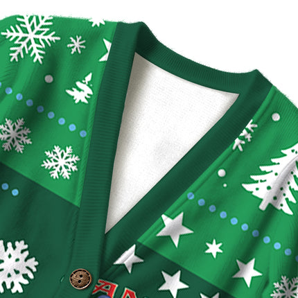 Uglysweatershops Vintage Joe Ugly Cardigan Sweater