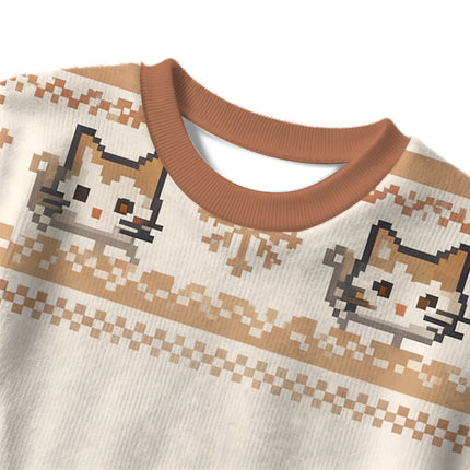 Uglysweatershops Bomboclat Fish Cat Meme Christmas Ugly Sweater