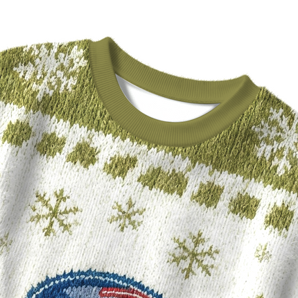 Uglysweatershops LA Blue Christmas Ugly Sweater