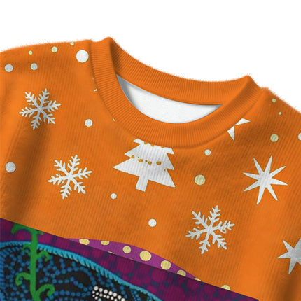 Uglysweatershops Tropical Fish Christmas Ugly Sweater