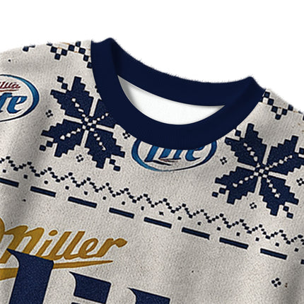 Uglysweatershops Blue Lite Christmas Ugly Sweater