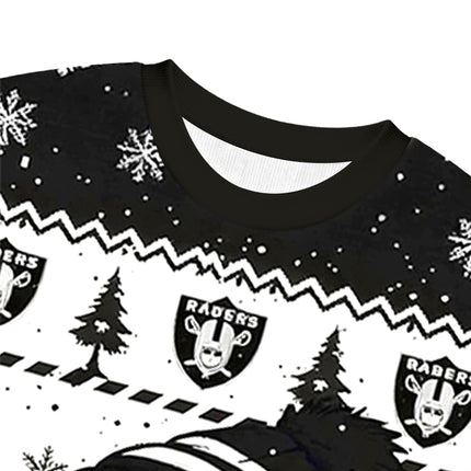 Uglysweatershops Holding Coffee Christmas Ugly Sweatshirt