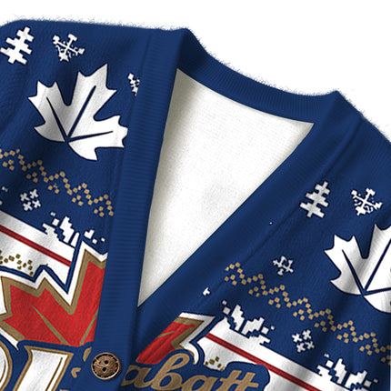 Uglysweatershops Extra Vintage Ugly Cardigan Sweater