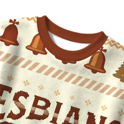 Uglysweatershops Lesbians Eat What Funny Christmas Ugly Sweater