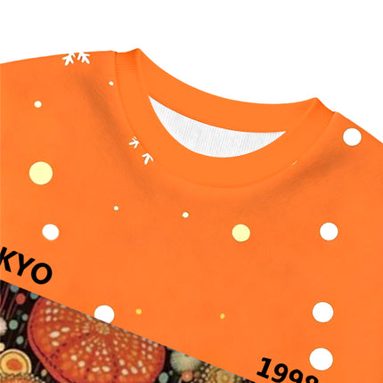Uglysweatershops Dotted Bloom Christmas Ugly Sweatshirt