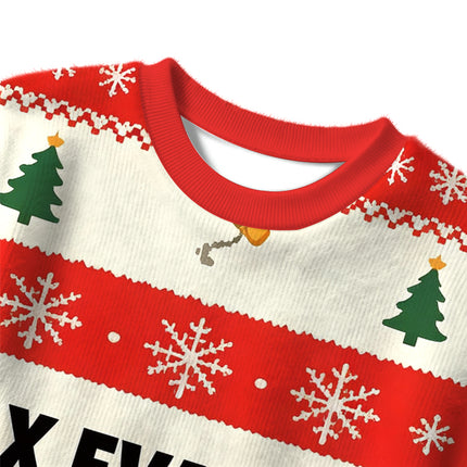 Uglysweatershops Red Tux Evasion Funny Christmas Ugly Sweater