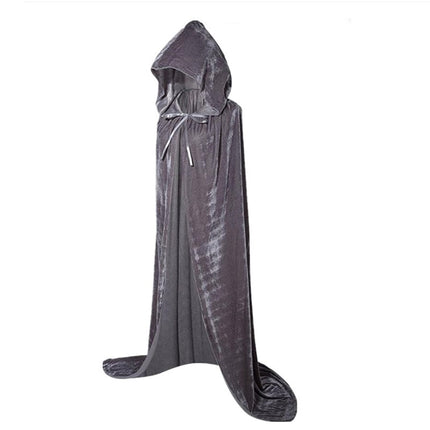 Uglysweatershops Halloween Medieval Wizard Cosplay Hooded Long Cloak
