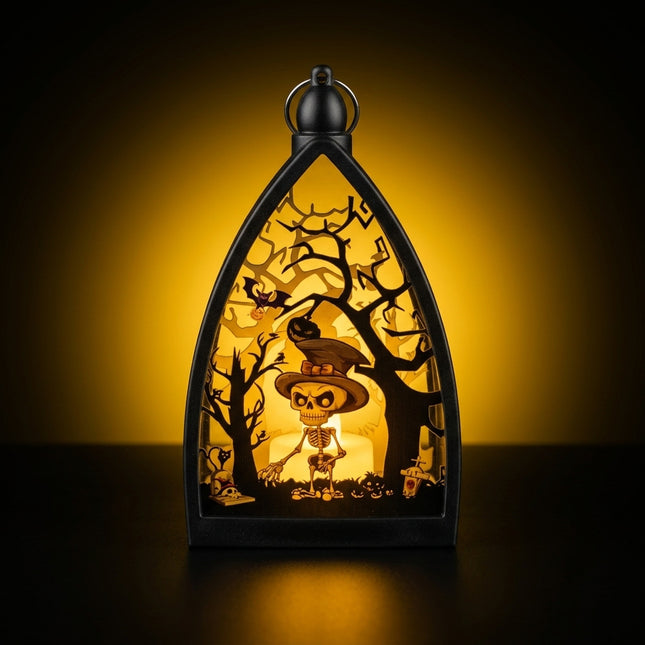 Uglysweatershops Halloween Decorative Ambient Electronic Candle Light