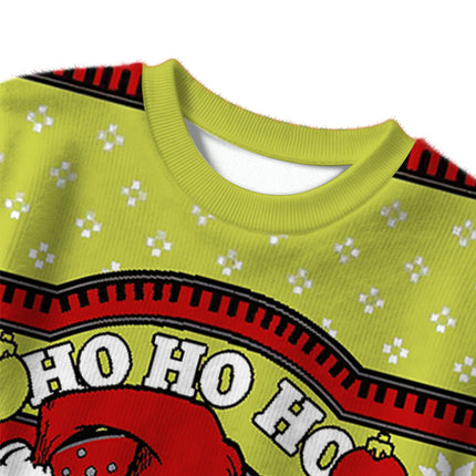 Uglysweatershops Ho Ho Ho Christmas Ugly Sweater