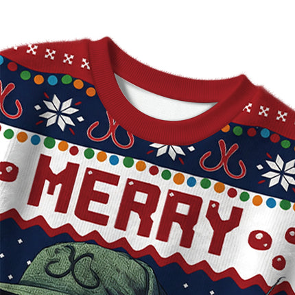 Uglysweatershops Merry Fishmas Christmas Ugly Sweater