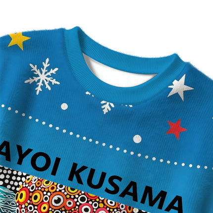 Uglysweatershops Japanese Pop Art Mushroom Christmas Ugly Sweater