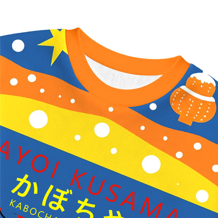 Uglysweatershops Art Pumpkin TOKYO 1900 Christmas Ugly Sweatshirt