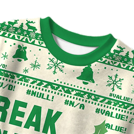 Uglysweatershops This Calls for a Spreadsheet Christmas Ugly Sweater