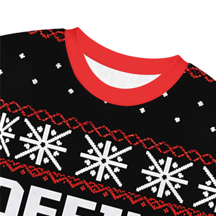 Uglysweatershops Define Naughty Christmas Ugly Sweatshirt