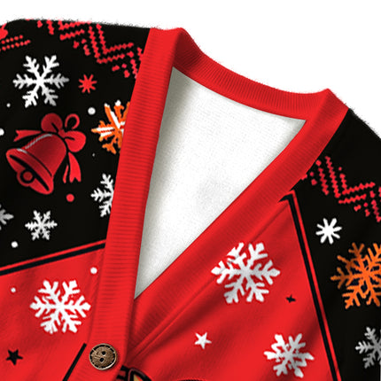 Uglysweatershops Shadow The Hedgehog Ugly Cardigan Sweater