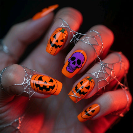 Uglysweatershops Halloween Cute Quirky Hot Girl Vibe Section Seven Press-on Nails