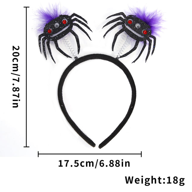 Uglysweatershops Halloween 2-Pack Adjustable Spooky 3D Headband