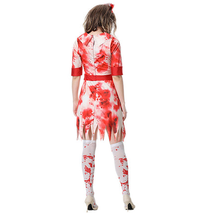 Uglysweatershops Halloween Vampire Nurse Cosplay Costume