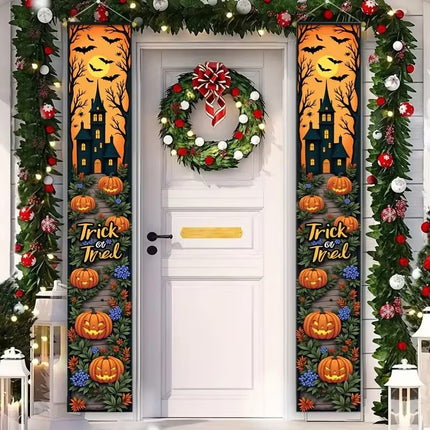 Uglysweatershops Halloween Outdoor Horror-themed Decorative Flags