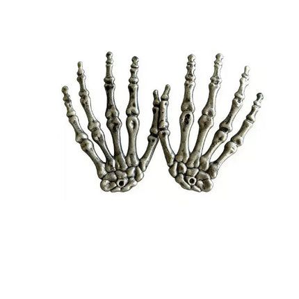 Uglysweatershops Halloween Skull Hand Horror Decorations