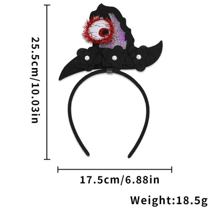Uglysweatershops Halloween 2-Pack Adjustable Spooky 3D Headband