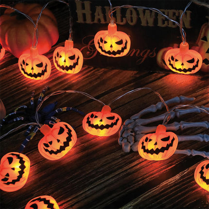 Uglysweatershops Halloween Strange Ghost Elf Decorative String Lights