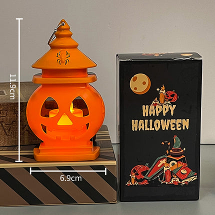 Uglysweatershops Halloween Festive Decorative Pumpkin Lamp