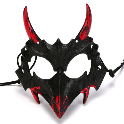 Uglysweatershops Halloween Half-face Orc Mask