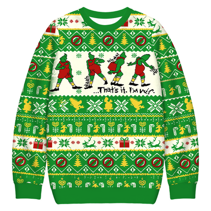 Uglysweatershops That's It Christmas Ugly Sweatshirt