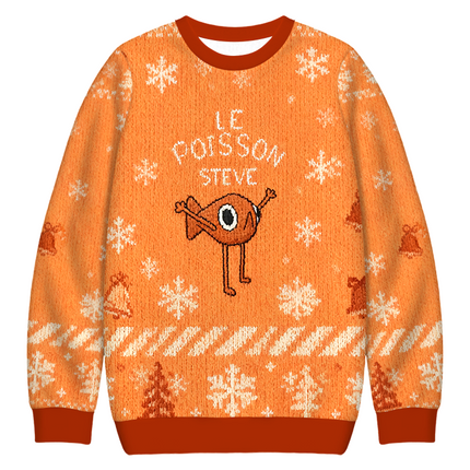 Uglysweatershops Funny Steve Christmas Ugly Sweatshirt