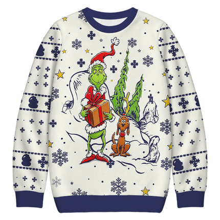 Uglysweatershops Max Funny Christmas Ugly Sweatshirt