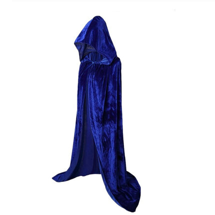 Uglysweatershops Halloween Medieval Wizard Cosplay Hooded Long Cloak