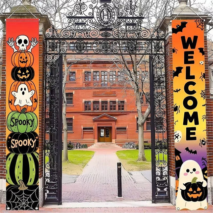 Uglysweatershops Halloween Outdoor Horror-themed Decorative Flags