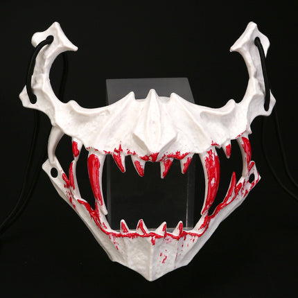Uglysweatershops Halloween Half-face Orc Mask