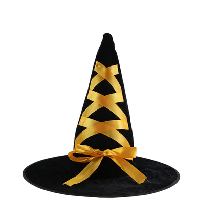 Uglysweatershops Halloween Hot Stamping Exquisite Classic Wizard Hat
