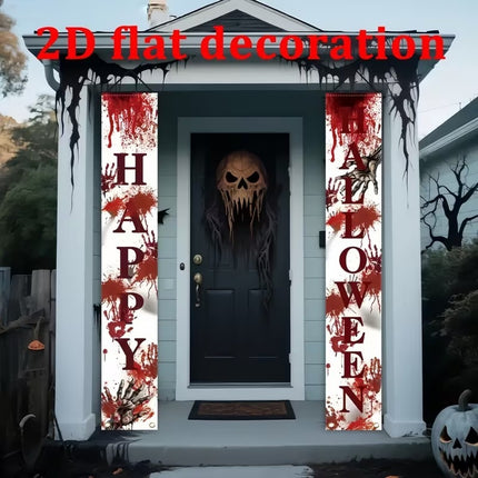 Uglysweatershops Halloween Outdoor Horror-themed Decorative Flags