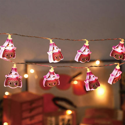 Uglysweatershops Halloween Strange Ghost Elf Decorative String Lights