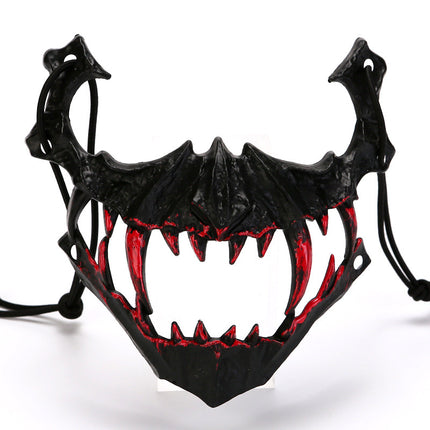 Uglysweatershops Halloween Half-face Orc Mask