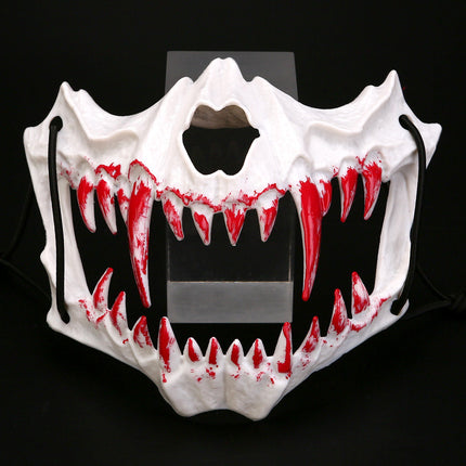Uglysweatershops Halloween Half-face Orc Mask