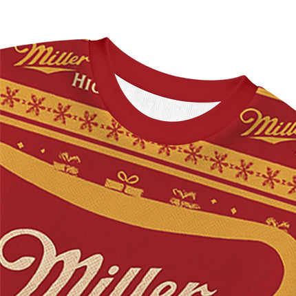 Uglysweatershops High Life Christmas Ugly Sweatshirt