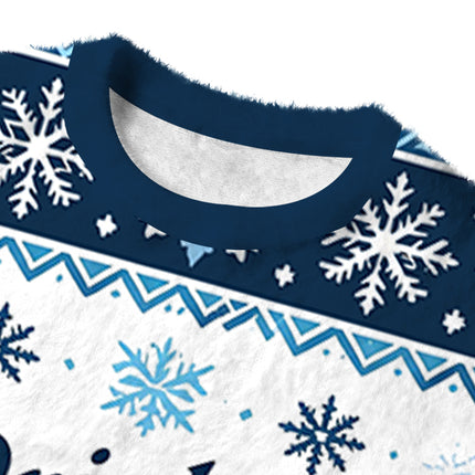 Uglysweatershops Funny Medieval Times Meme Fuzzy Christmas Ugly Sweatshirt