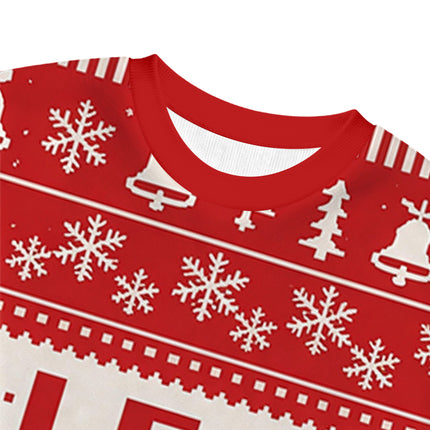 Uglysweatershops Le Tits Now Christmas Ugly Sweatshirt