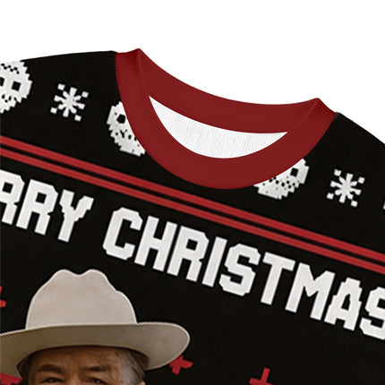 Uglysweatershops Happy To All You Christmas Ugly Sweatshirt