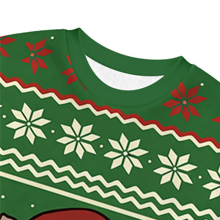 Uglysweatershops Raccoons Need Snacks Funny Christmas Ugly Sweatshirt