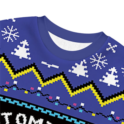 Uglysweatershops Plaza Party Christmas Ugly Sweatshirt