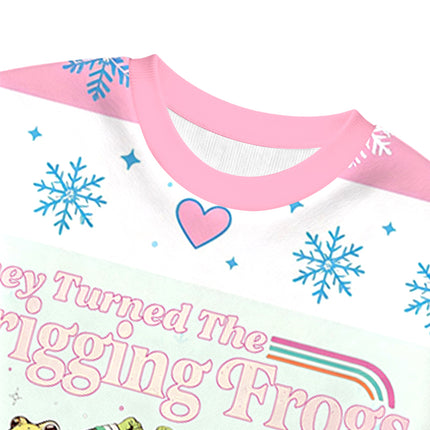 Uglysweatershops They Turned the Frigging Meme Christmas Ugly Sweatshirt