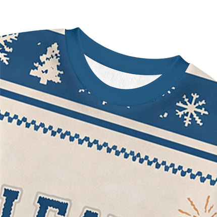 Uglysweatershops I Eat Drywall Christmas Ugly Sweatshirt
