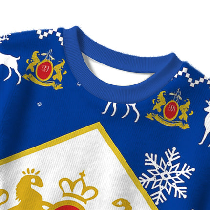Uglysweatershops Vintage Cig Christmas Ugly Sweater